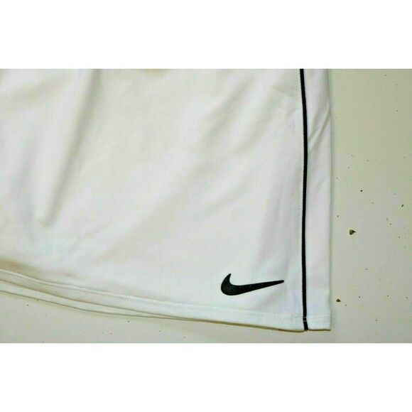 Nike 939320-100 Black White Womens Size L Court Dry Flouncy Skirt Skort - Picture 8 of 11
